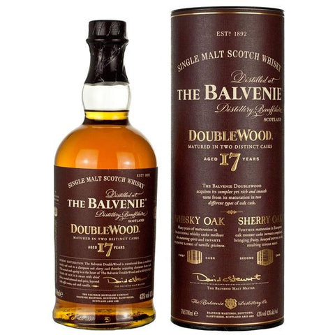 Whisky The Balvenie 17 años 0,70L - The Williams Truck