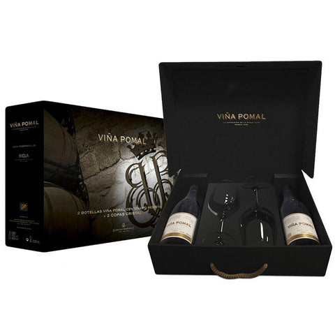 Estuche Viña Pomal Reserva Edición Limitada + 2 Copas Gratis - The Williams Truck