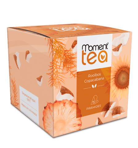 Moment Tea Infusión Rooibos Copacabana Premium 12(15x2gr) Unidades - The Williams Truck